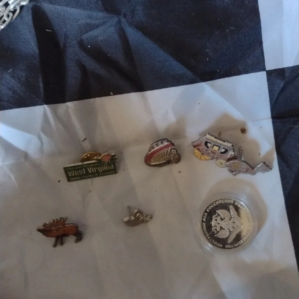 Vintage Moose Lodge Medals and bonus item